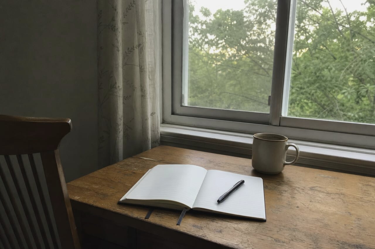 NamedClearly — calm desk for private reflection